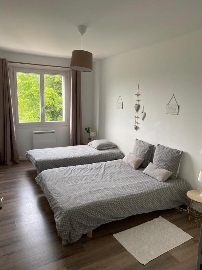 Logement A Brive Proche Centre-Ville Et Campagne - Climatisation, Wifi, Coin Exterieur Et Parking Prives Luaran gambar